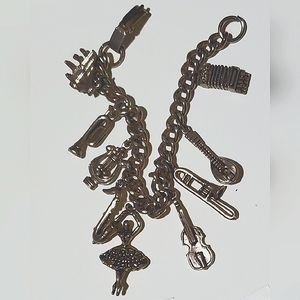 Vintage 1960's Music-themed Charm Bracelet